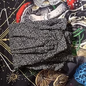 Black and white | Flowy Skirt |